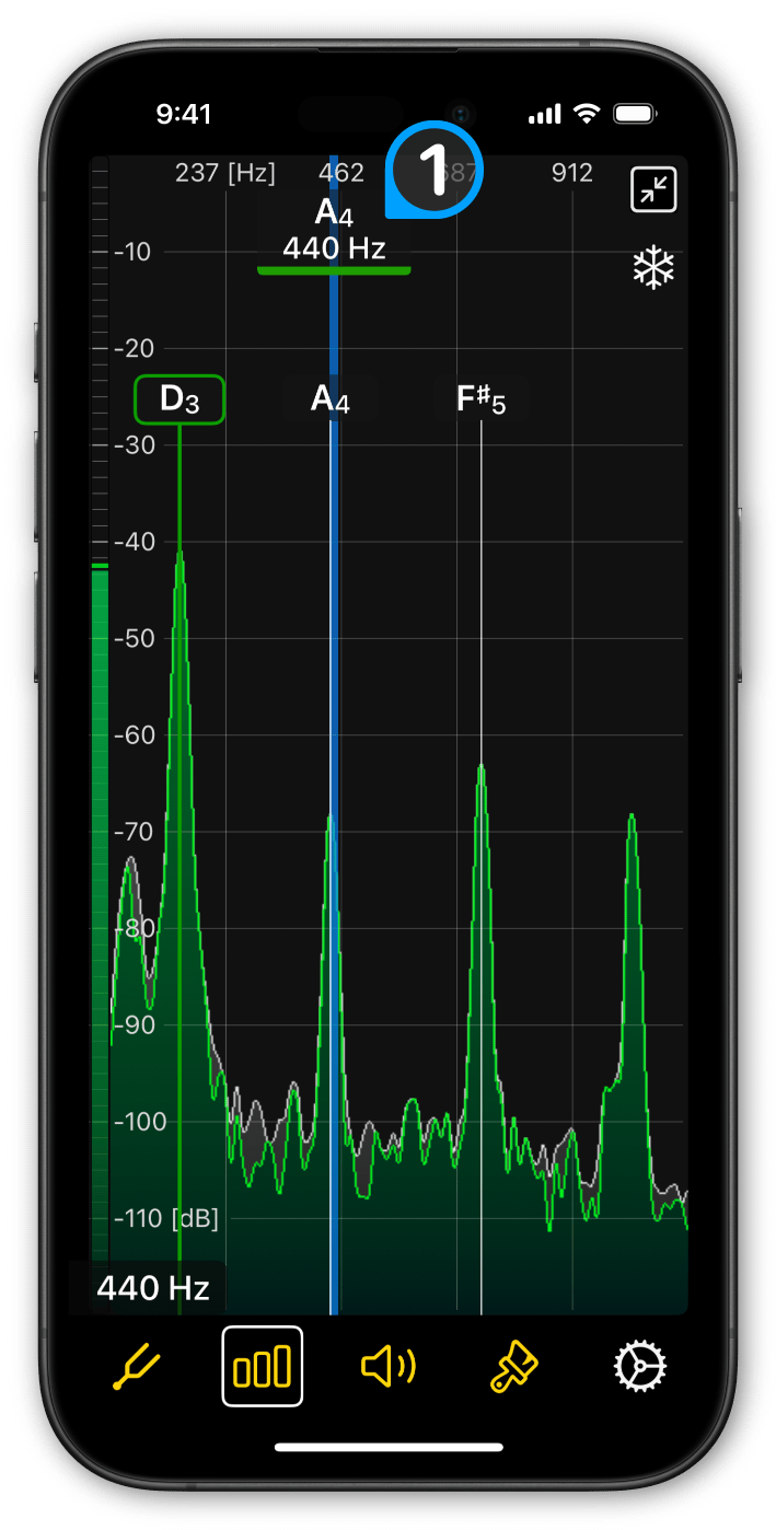 Spectrogram screenshot